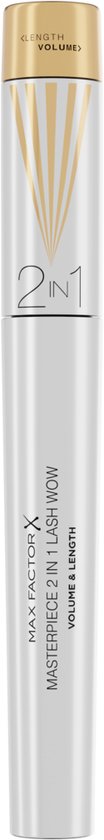 Max Factor Masterpiece 2 In 1 Lash Wow Mascara – 001 Black