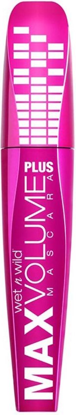 wet n wild Max VOLUME PLUS wimpermascara Amp'd Black