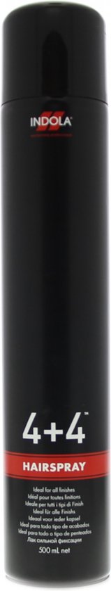 Indola - 4+4 - Strong Hairspray - 500 ml