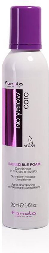 Fanola No Yellow Care Incredible Foam Conditioner - 250 ml