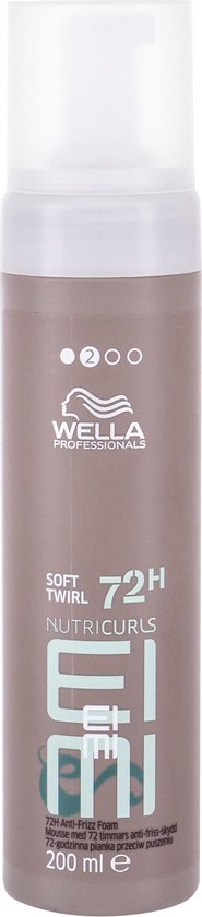 Wella Professionals EIMI Nutricurls Soft Twirl 72h Anti-Frizz Foam 200 ml