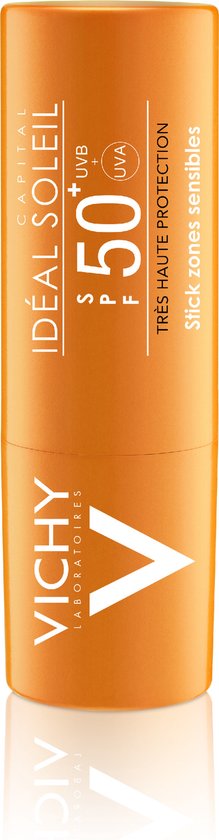Vichy Ideal Soleil Stick Sensitive Zones Spf50     9 Ml   Very High Protection