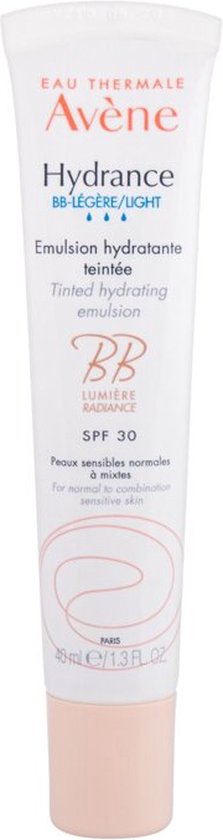 Hydrance Tinted Hydrating Emulsion Spf 30 - Bb Light Toning Moisturizing Emulsion By Avene 40 Ml