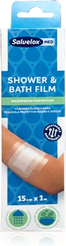Salvelox Adhesive Shower And Bath Dressing 15cmx1m