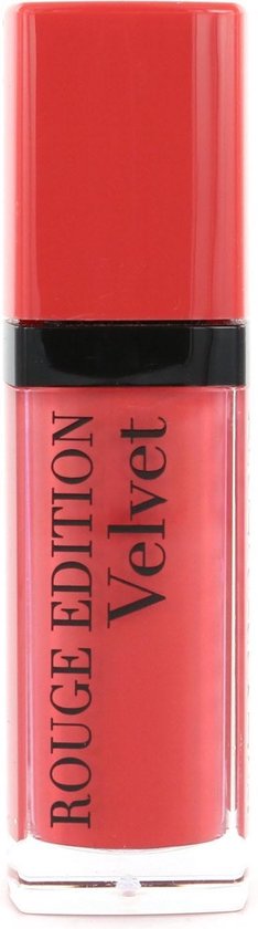 Lipstick with mattifying effect  Bourjois Rouge Edition Velvet No 04 Peach Club  7 7ml