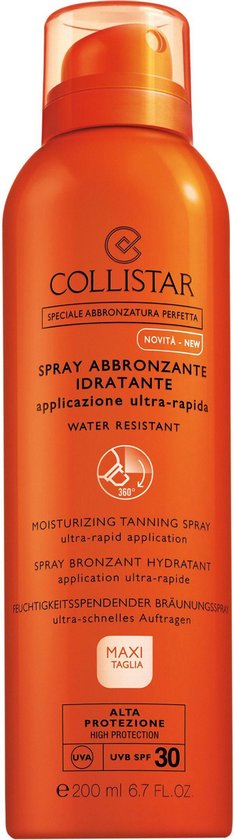 Collistar Moisturizing Tanning Spray Zonnebrand SPF 30 - 200 ml