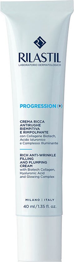 Rilastil Progression(+) Rich Plumping And Anti-wrinkle Cream 40 Ml