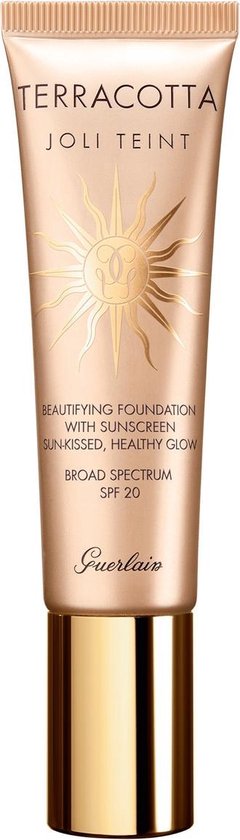 Guerlain Terracotta Joli Teint Healthy Glow Foundation Spf20 Dark 30ml
