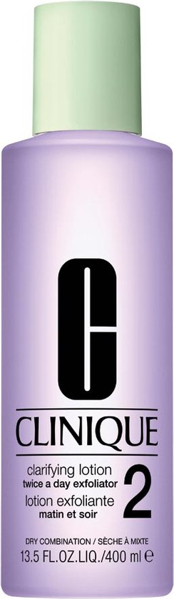 Clinique Clarifying Lotion 2 Gecombineerde Droge Huid Gezichtsreinigingsmiddel - 400 ml