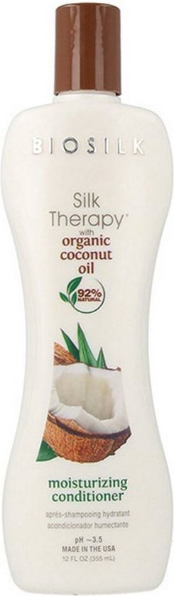 Biosilk Silk Therapy With Natural Coconut Oil  Moisturizing Conditioner  355 Ml