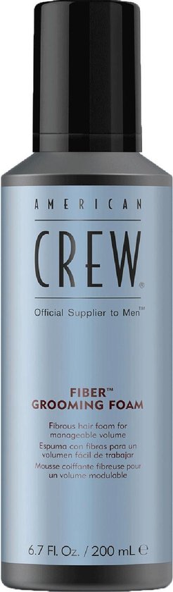 American Crew Fiber Grooming Foam, 200 ml, (Pack of 1)