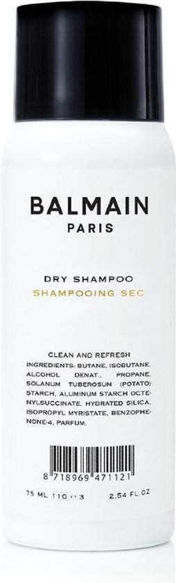 Balmain Travel Dry Shampoo 75ml - Droogshampoo vrouwen - Voor