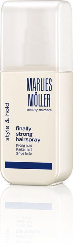 Marlies Moller Style And Hold Finally Strong Hairspray 125ml