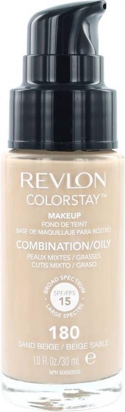 Revlon Colorstay 24hrs make up SPF 15  tone 180 Sand Beige   combination to oily skin  30 ml