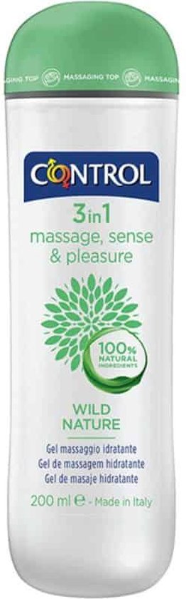 Glijmiddel op waterbasis Wild Nature Control 43219 (200 ml)