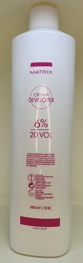Matrix Scb Cream Oxidant 6%/20 Vol 1l