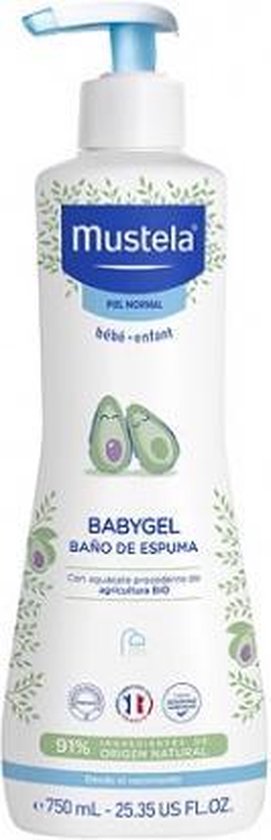 Mustela Babygel Bubble Bath - 750 ml