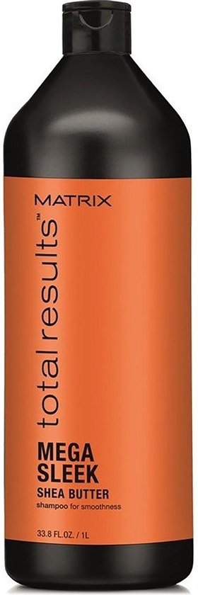Matrix Total Results Mega Sleek Shea Butter Shampoo Weerbarstig Haar 1000ml