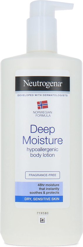 Deep Moisture Body Lotion Dry Skin By Neutrogena 400 Ml