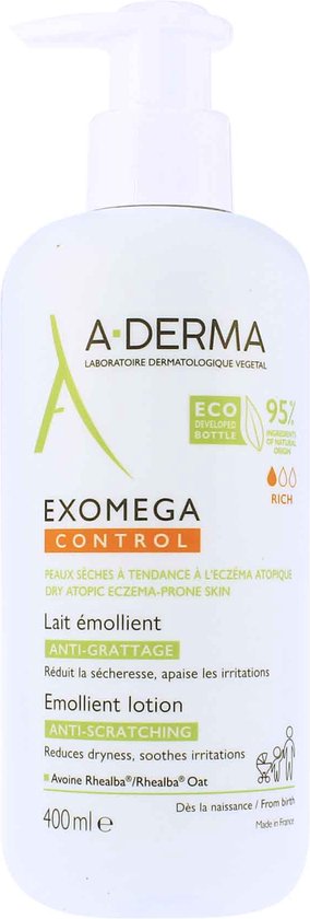 A-DERMA — EXOMEGA CONTROL — Jeukwerende EMOLLIËRENDE MELK