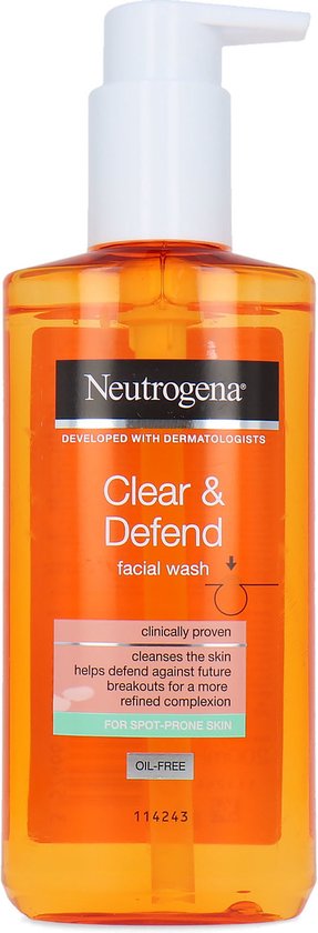 Neutrogena Clear And Defend Facial Cleanser  200 Ml