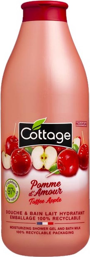 Cottage Hidratante Gel De Ducha Cremoso Manzana Caramelizada 750ml