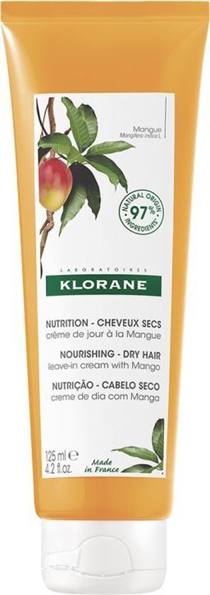 Al Mango No Rinse Nutrition Cream For Dry Hair By Klorane 125 Ml