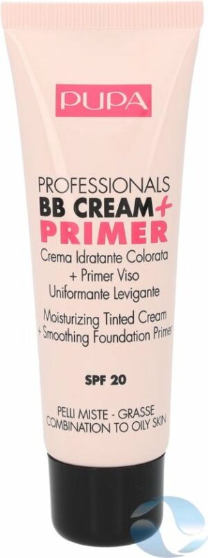Pupa BB Cream + Primer For Combination To Oily Skin - 002 Sand