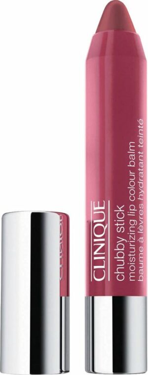 Clinique Lipstick Lip Make up Chubby Stick Moisturizing Lip Colour Balm 07 Super Strawberry