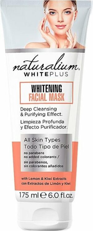Gezichtsmasker White Plus Naturalium (175 ml)