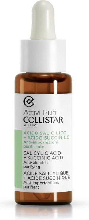 Collistar Salicylic Acid + Succinic Acid Anti-Blemish Purifying Gezichtsserum 30 ml Vrouwen
