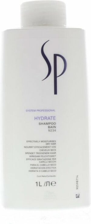 Vochtinbrengende Shampoo Hydrate Wella (1000 ml)
