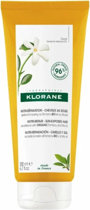 Klorane rijke herstellende haarbalsem - Aan zonlicht blootgesteld haar - Met BIO tamanu en monoï