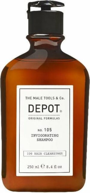 Depot 105 Invigorating Shampoo 250ml - Voor Verzwakt en breekbaar haar