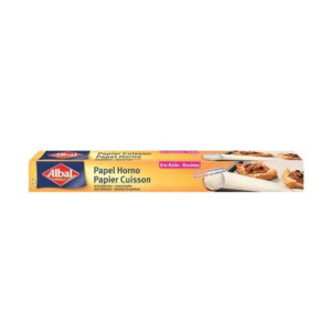 Albal 4008871201669 Set of 2 Non-Stick Baking Paper (2 Rolls) - 8 x 0.38 m