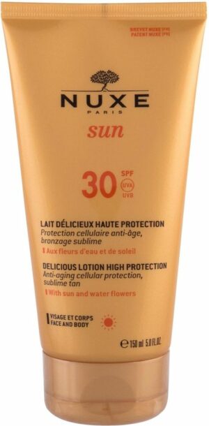 Nuxe Sun Face And Body Delicious Lotion Spf30 150ml