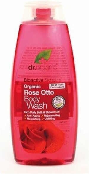 Dr Organic Rose Otto Bath And Shower Gel 250ml
