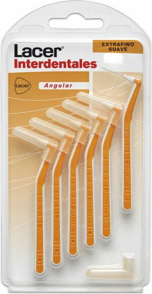 Interdentale Tandenborstel Lacer Zacht Zeer fijn 6 Stuks