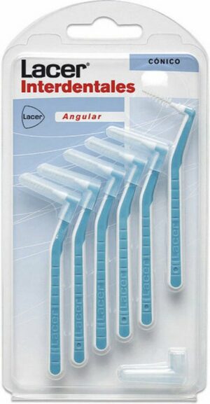 Interdentale Tandenborstel Lacer Kegelvormig 6 Stuks