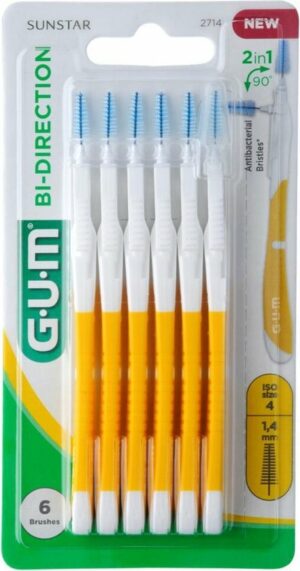 GUM Bi-Directions 1.4 mm 6 stuks
