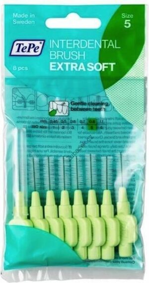 TePe Extra zacht Lichtgroen - 8 st - Rager