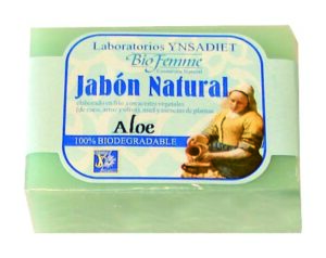Ynsadiet Jabon Natural Aloe Vera 100g