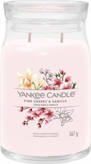Yankee Candle - Pink Cherry & Vanilla Signature Large Jar