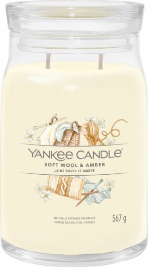 Yankee Candle - Soft Wool & Amber Signature Large Jar