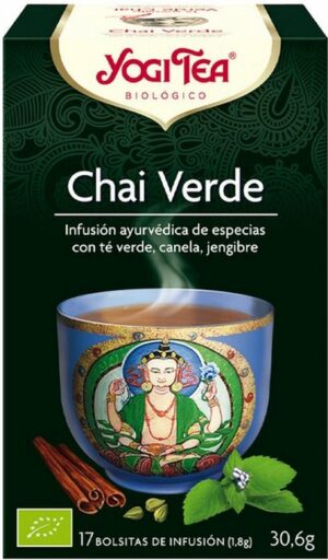Yogi Tea Chai Verde Infusión 17 X 1,8 G