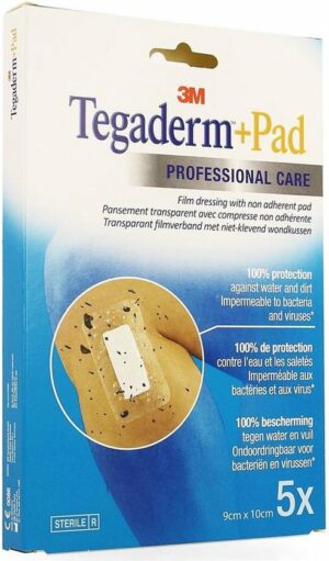 Tegaderm Pad 9x10 Cm 5 Apositos