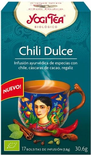 Yogi Tea Chili Dulce Infusión 17 X 1,8 G