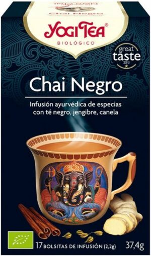 Yogi Tea Chai Negro Infusión 17 X 2,2 G