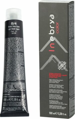 Permanent Dye Inebrya Nº 8/4 Light Blonde Copper 100 ml