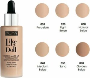 Pupa Like A Doll Make-Up Fluid 020 Light Beige